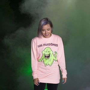 Cakeworthy Ghostbusters Slimer Pullover NWT